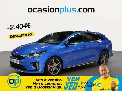 Usado Kia ProCeed GT-Line 160 CV (117 kW) 2021 Azul Familiar