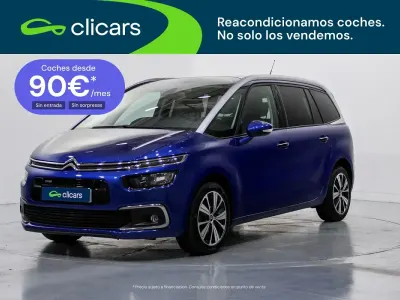 Usado Citroën Grand C4 Picasso Feel 130 CV (95 kW) 2016 Azul Monovolumen