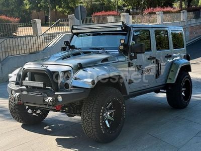 Usado Jeep Wrangler Unlimited Rubicon 284 CV (208 kW) 2016 Gris / plata SUV