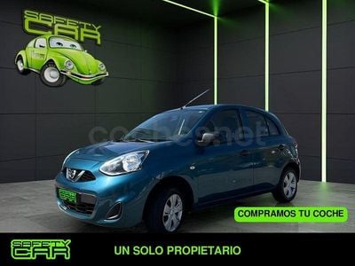 Usado Nissan Micra Acenta 80 CV (58 kW) 2015 Verde Utilitario