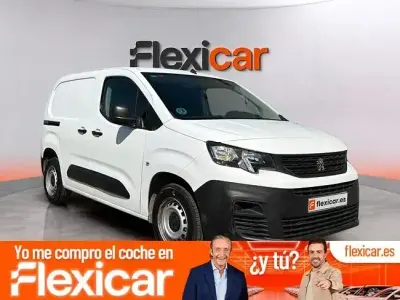 Usado Peugeot Partner S 102 CV (75 kW) 2021 Blanco Monovolumen