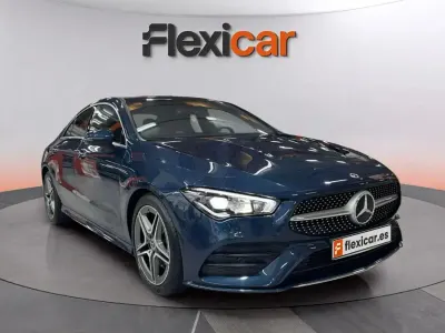 Usado Mercedes CLA220 190 CV (139 kW) 2020 Azul Coupe