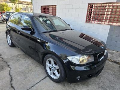 Negro Usado 2008 BMW 120 Utilitario | 9000 € (Un poco caro)