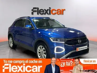 Usado VW T-Roc Life 115 CV (84 kW) 2024 Azul SUV
