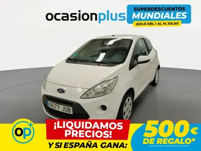 Usado Ford Ka S 69 CV (50 kW) 2015 Blanco Utilitario