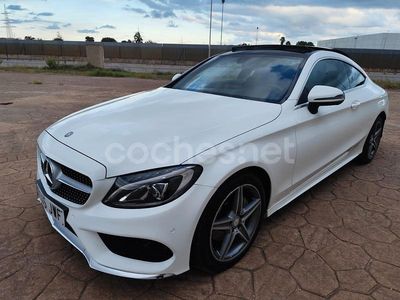Usado Mercedes C220 170 CV (125 kW) 2017 Blanco Coupe
