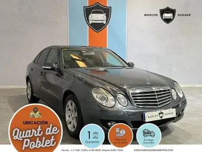 Usado Mercedes E280 Classic 190 CV (139 kW) 2008 Gris / plata Familiar