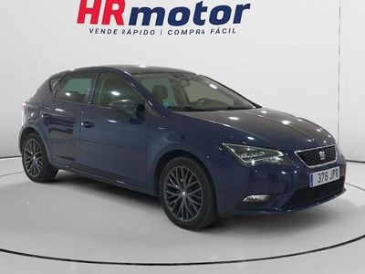 Usado Seat Leon Style 110 CV (80 kW) 2016 Azul Utilitario
