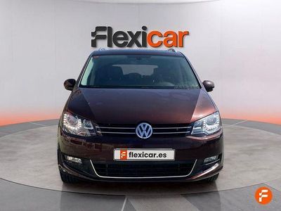 Usado VW Sharan Advance 184 CV (135 kW) 2017 Rojo Monovolumen