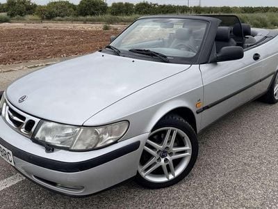 Plateado Usado 1998 Saab 9-3 Cabriolet Descapotable | 4850 €