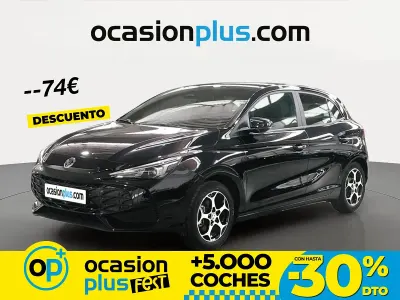 Usado MG MG3 Comfort 116 CV (85 kW) 2025 Negro Utilitario