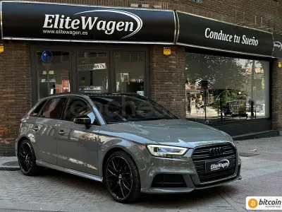 Usado Audi A3 Exclusive 150 CV (110 kW) 2020 Gris / plata Berlina