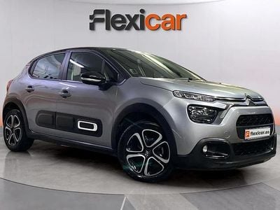 Usado Citroën C3 Feel 83 CV (61 kW) 2022 Gris Utilitario