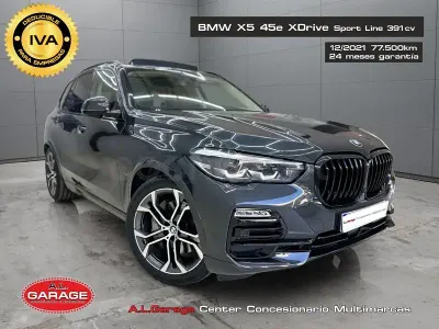 Usado BMW X5 Sport Line 394 CV (289 kW) 2022 Gris / plata SUV