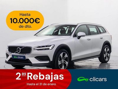 Blanco Usado 2021 Volvo V60 CC Pro Familiar | 29.990 € (Precio justo)