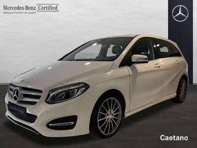 Usado Mercedes B180 116 CV (85 kW) 2016 Blanco Monovolumen