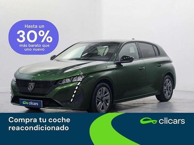 Usado Peugeot 308 Style 131 CV (96 kW) 2024 Verde Utilitario