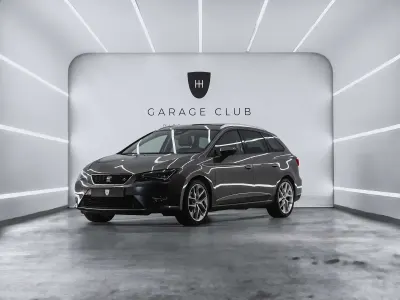 Usado Seat Leon ST FR 150 CV (110 kW) 2017 Gris Familiar