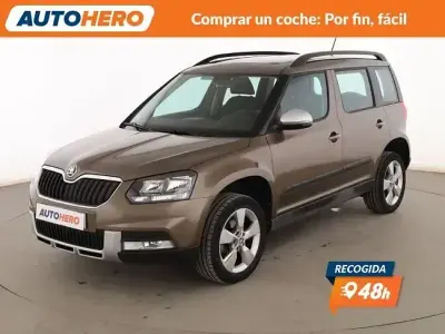 Usado Skoda Yeti Ambition 140 CV (102 kW) 2014 Marrón SUV