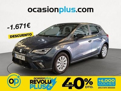 Usado Seat Ibiza Style 80 CV (58 kW) 2023 Gris Berlina