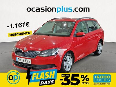 Usado Skoda Fabia Ambition 95 CV (69 kW) 2018 Rojo Utilitario