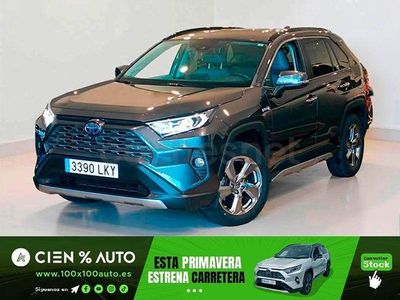 Usado Toyota RAV4 Hybrid Luxury 222 CV (163 kW) 2020 Gris / plata SUV