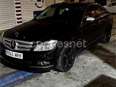 Negro Usado 2009 Mercedes C200 Avantgarde Berlina | 7500 € (Precio justo)