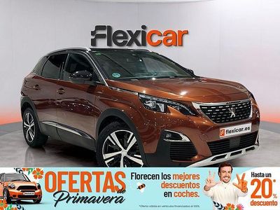 Usado Peugeot 3008 GT-line 130 CV (95 kW) 2018 Marrón SUV