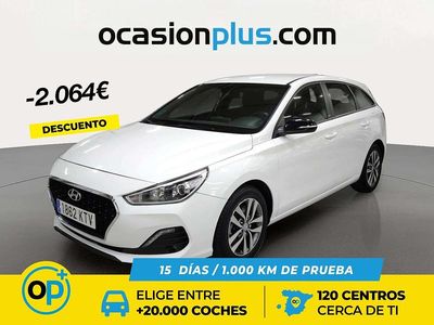 Usado Hyundai i30 GO! 120 CV (88 kW) 2019 Blanco Familiar