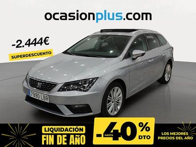 Gris Usado 2019 Seat Leon XCELLENCE Familiar | 19.190 € (Precio justo)