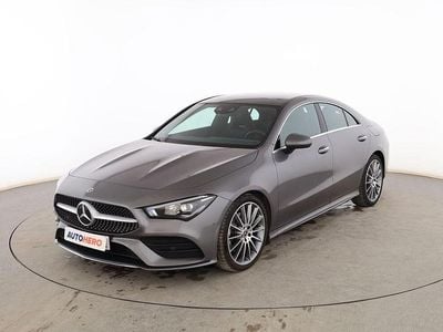 Usado Mercedes CLA220 AMG line 190 CV (139 kW) 2021 Gris Berlina