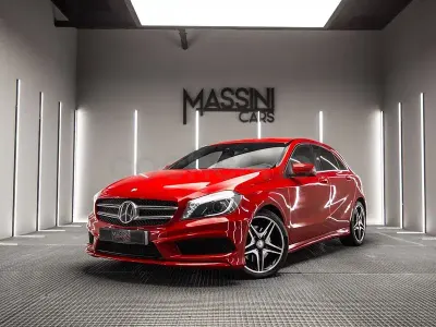 Usado Mercedes A220 AMG line 170 CV (125 kW) 2013 Rojo Utilitario