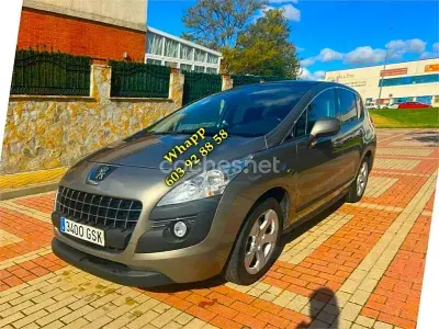 Usado Peugeot 3008 Sport 156 CV (114 kW) 2009 Gris / plata Familiar