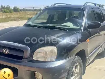 Usado Hyundai Santa Fe Style 125 CV (91 kW) 2004 Negro SUV
