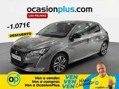 Usado Peugeot 208 Allure 100 CV (73 kW) 2023 Gris Utilitario