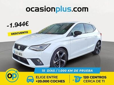 Usado Seat Ibiza FR 150 CV (110 kW) 2024 Blanco Berlina