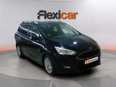 Usado Ford Grand C-Max Trend+ 100 CV (73 kW) 2017 Negro Monovolumen