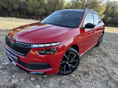 Usado Skoda Kamiq Monte Carlo 110 CV (80 kW) 2021 Rojo SUV