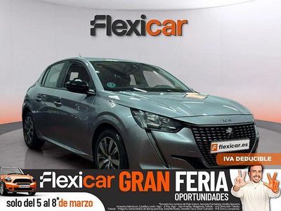 Usado Peugeot 208 Active 100 CV (73 kW) 2023 Gris Utilitario