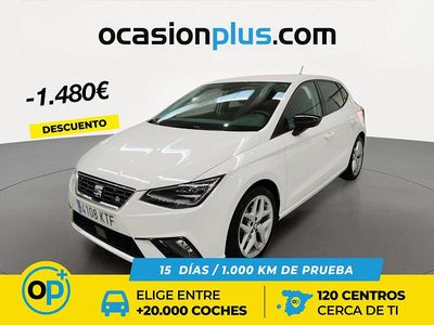 Usado Seat Ibiza FR 115 CV (84 kW) 2019 Blanco Utilitario