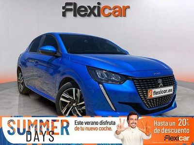 Usado Peugeot 208 Allure 100 CV (73 kW) 2022 Azul Utilitario