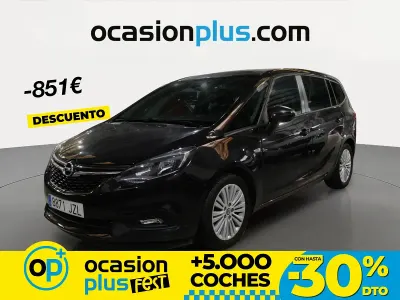 Usado Opel Zafira Selective 140 CV (102 kW) 2017 Negro Monovolumen