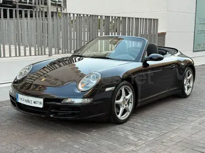 Usado Porsche 911 Carrera 4 Cabriolet 325 CV (239 kW) 2008 Negro Descapotable