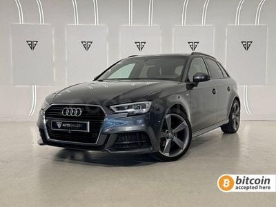 Usado Audi A3 S-Line 150 CV (110 kW) 2019 Gris / plata Berlina