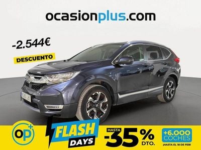 Usado Honda CR-V Executive 184 CV (135 kW) 2019 Azul SUV