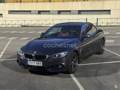 Usado BMW 430 Cabriolet 252 CV (185 kW) 2016 Gris / plata Descapotable