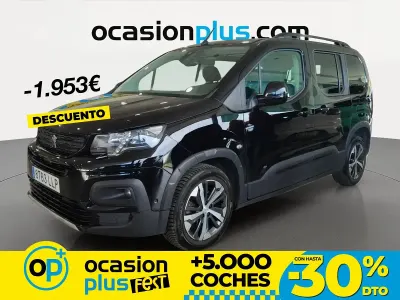 Begagnad Peugeot Rifter GT 130 HK (95 kW) 2020 Svart Minibuss