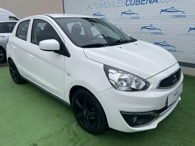 Używany Mitsubishi Space Star Motion 80 KM (58 kW) 2018 Biały Hatchback