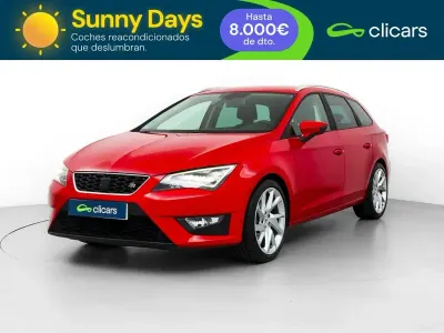 Usado Seat Leon FR 150 CV (110 kW) 2015 Rojo Familiar
