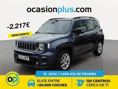 Usado Jeep Renegade Limited 130 CV (95 kW) 2023 Azul SUV